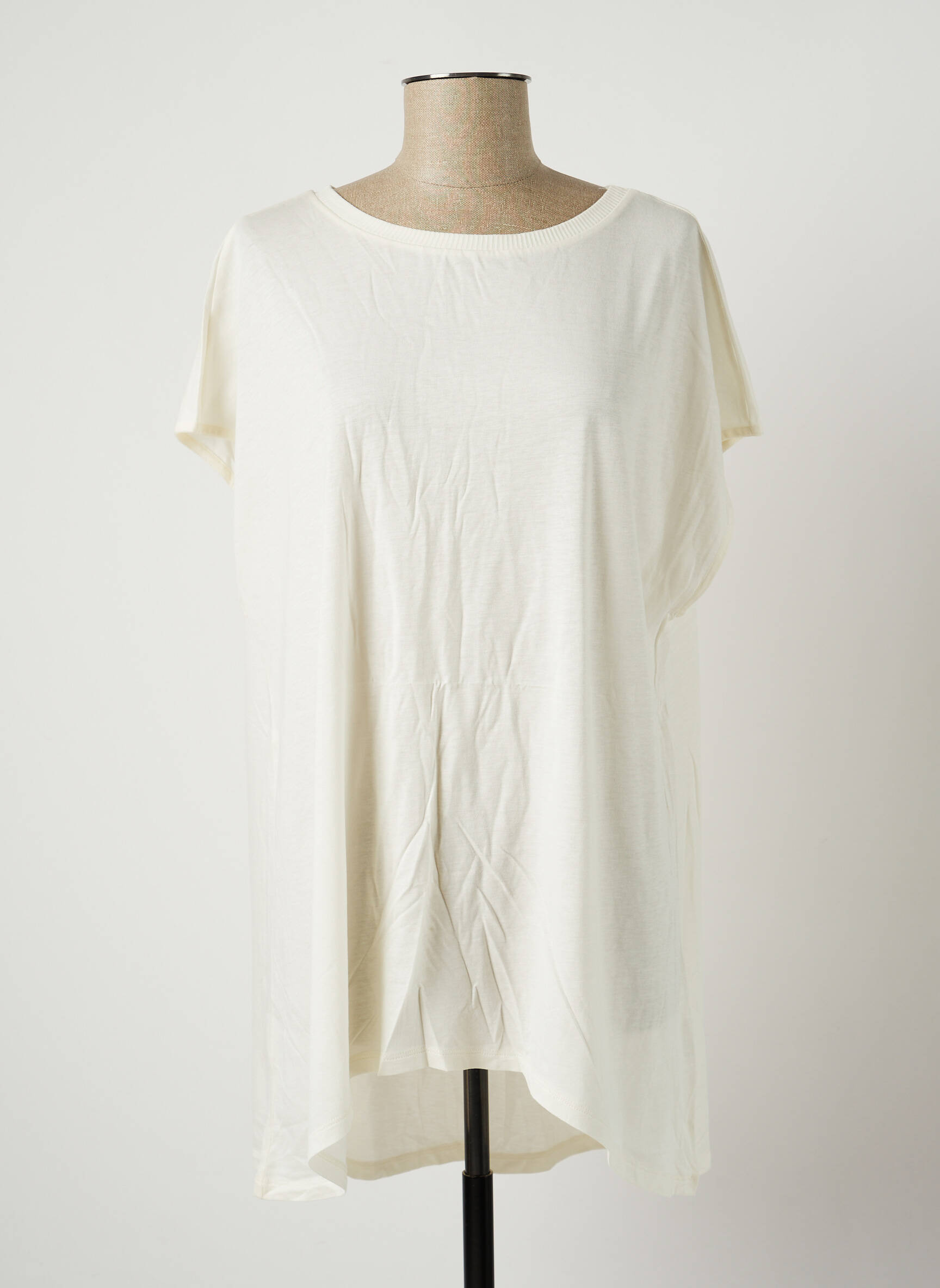 Sisley Tuniquemanchecourte Femme couleur beige