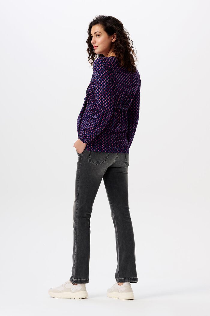 MATERNITY Top aus Jersey mit V-Ausschnitt