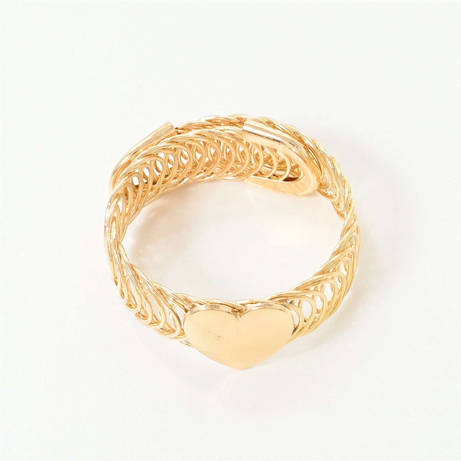 Raffhalter F12WH00206, HOMEIDEAS, (2-tlg), Metall-Gardinenraffhalter, Fensterbehandlung, Gold