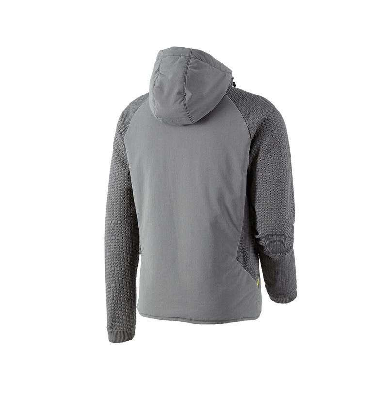 Hybrid Kapuzenstrickjacke e.s.trail
