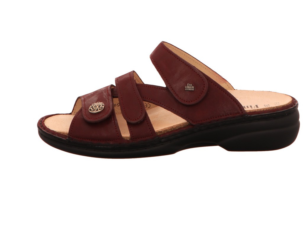 FINN COMFORT Klassische Sandalen rot VENTURA-S