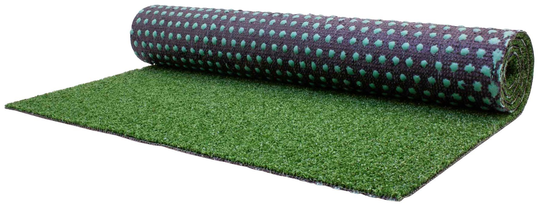 Kunstrasen WIMBLEDON, Primaflor-Ideen in Textil, rechteckig, Höhe: 7 mm, mit Noppen, wasserfest, UV-beständig, für Balkon & Terrasse