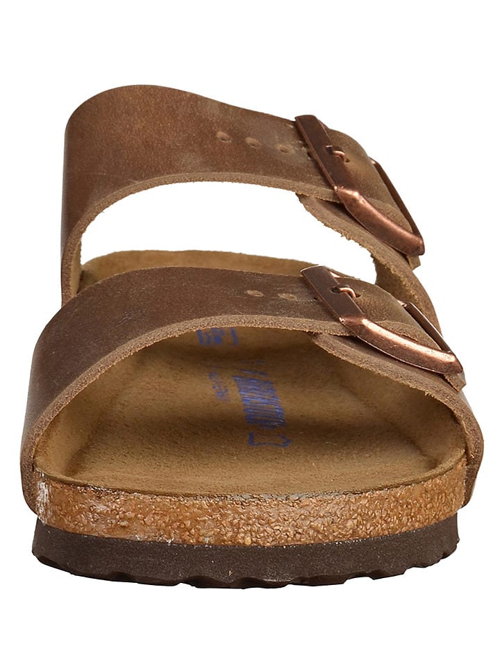 Birkenstock Leder-Pantoletten 