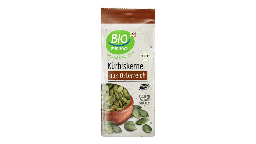 BIO PRIMO Bio Kürbiskerne natur 225 g