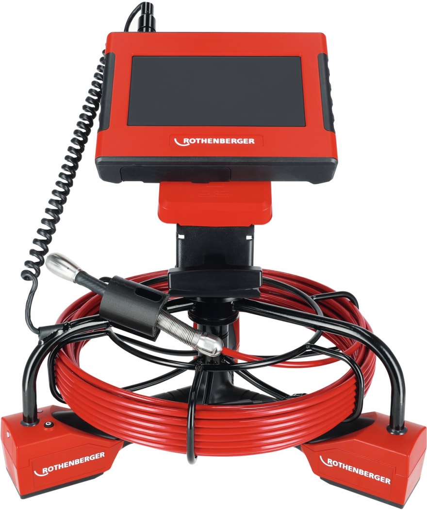 Rothenberger 1000005076 ROCAM MINI HD en Modul 20/16 HD - CAS Set kamera za inspekciju 16m kabel 1x 2.0Ah 18V i punjač