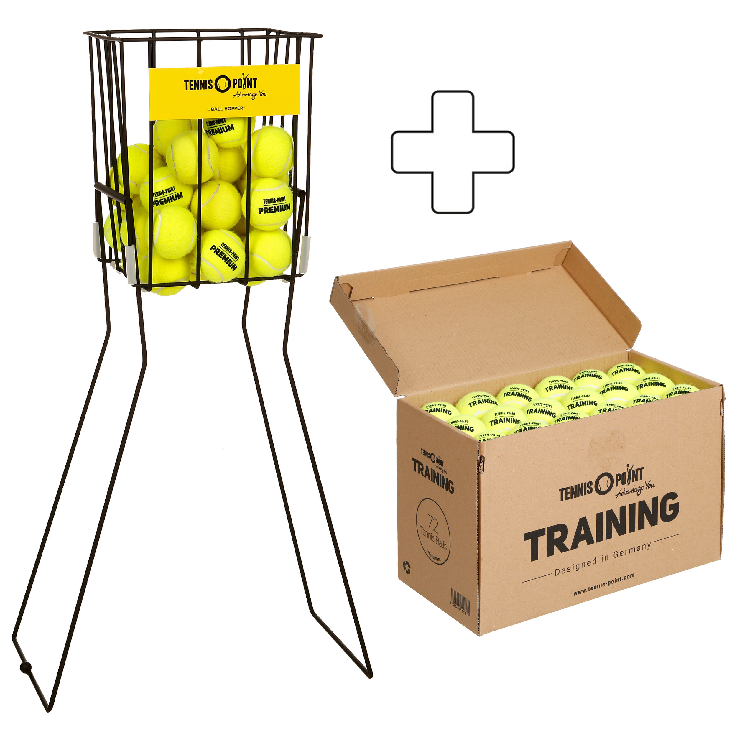Training 72er Box Plus Ballkorb, Drucklos