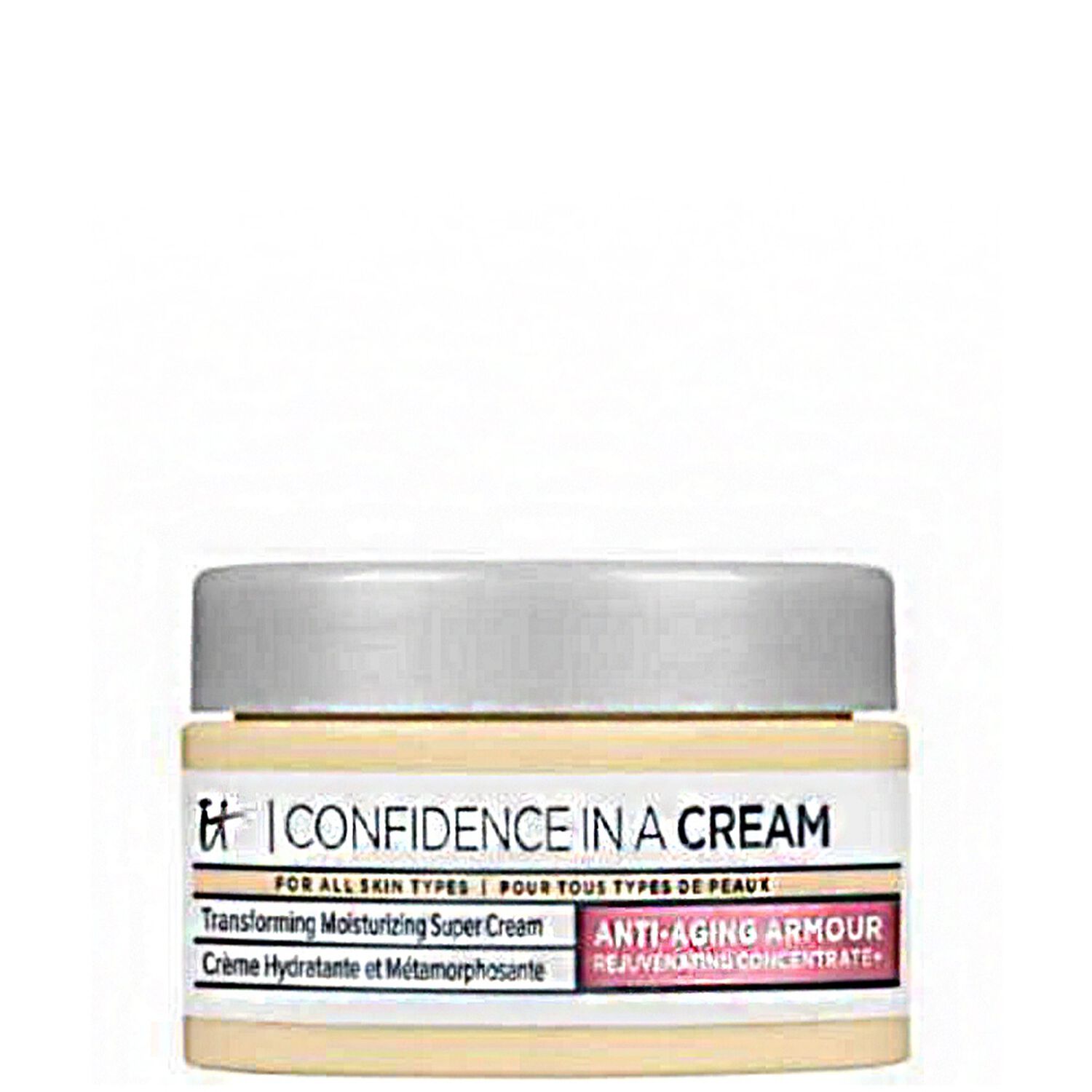 It Cosmetics Confidence in a Cream™ Supercharged Crème hydratante et métamorphosante anti-âge
