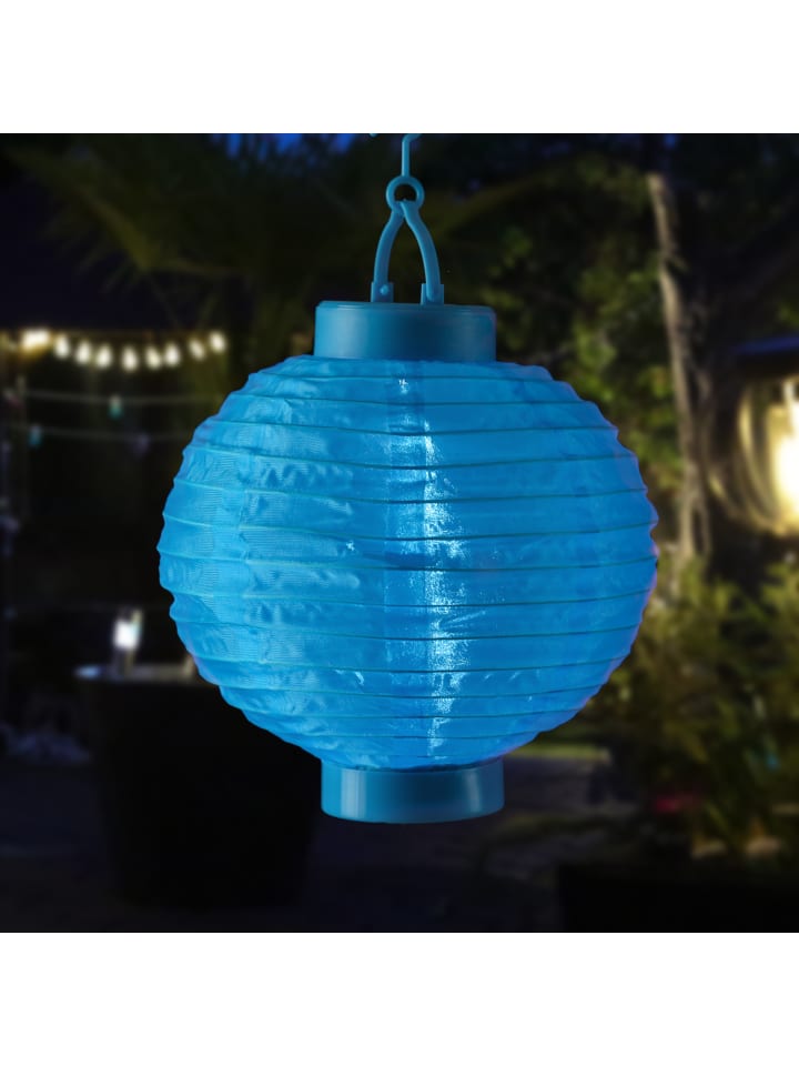 MARELIDA LED Solar Lampion in blau - D: 20cm günstig kaufen onesize