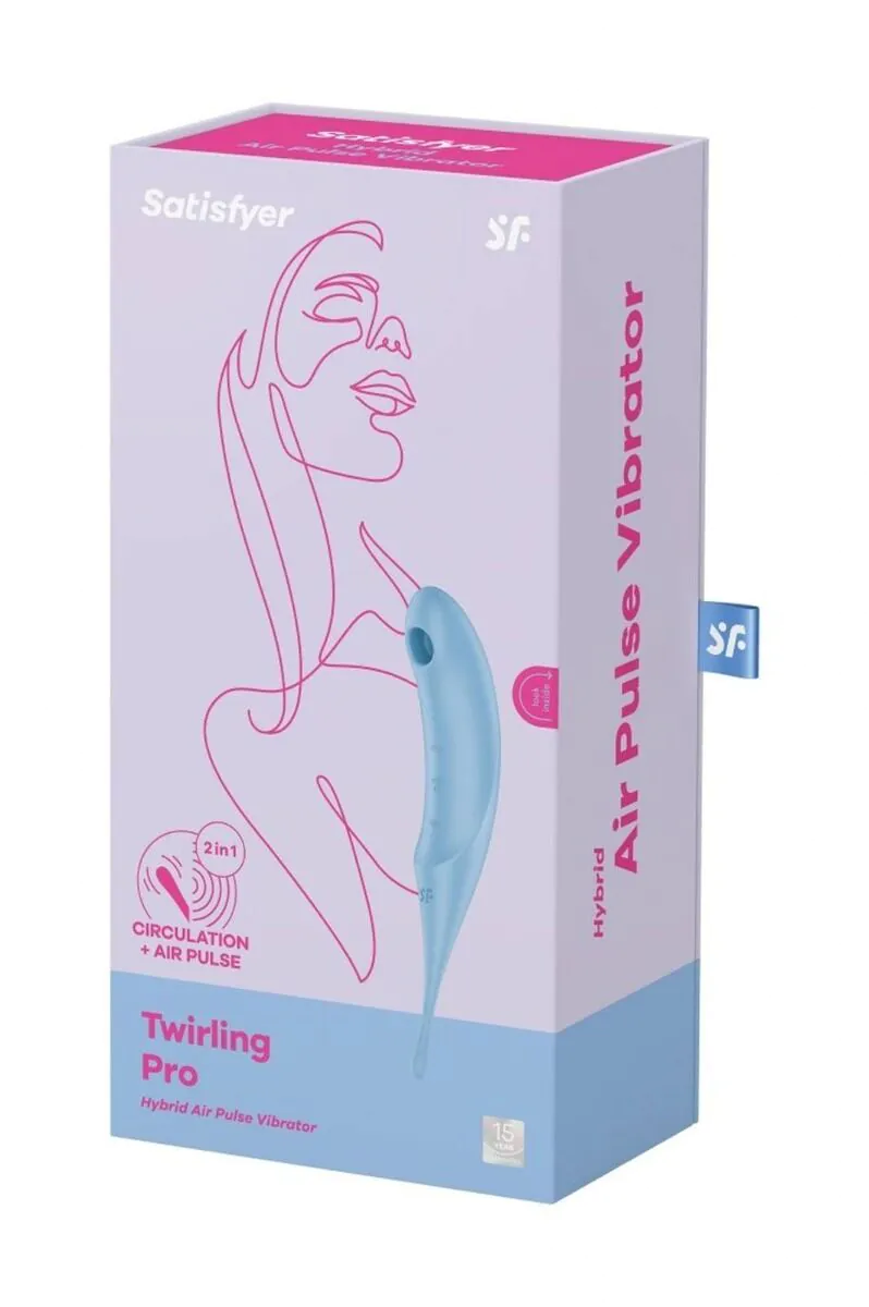 Satisfyer Twirling Pro Blå Massager