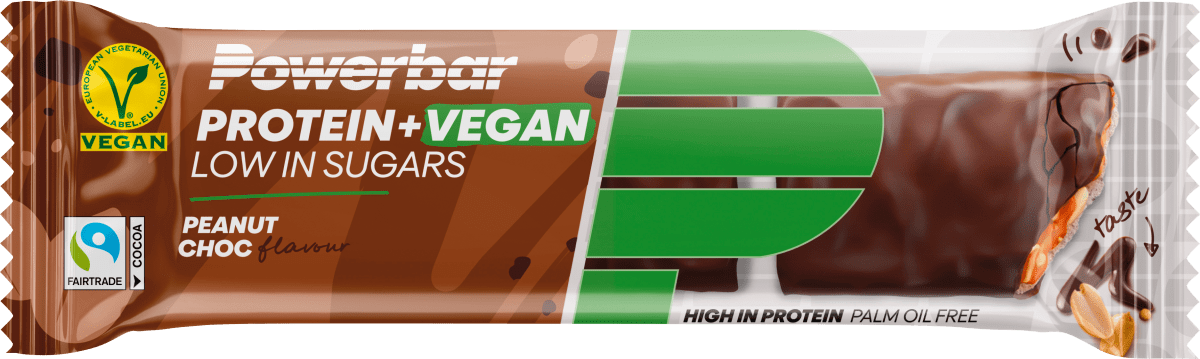 Proteinriegel Protein + Low in Sugars, Peanut Choc Geschmack, 42 g