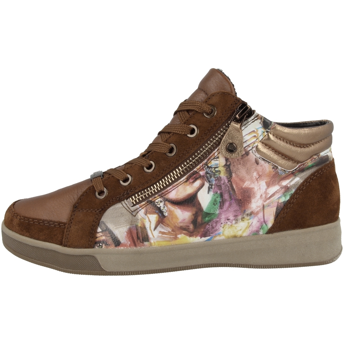 Ara 12-34499 Sneaker mid braun