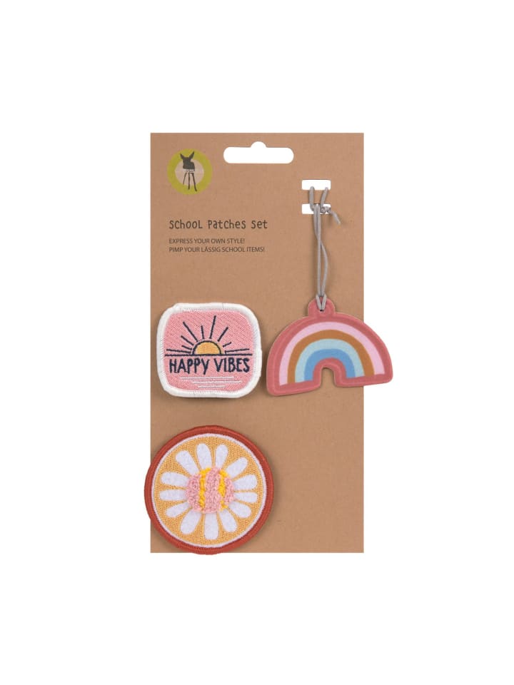 Lässig Lässig Anhänger & Patches - Schul Set Unique, Happy günstig kaufen onesize