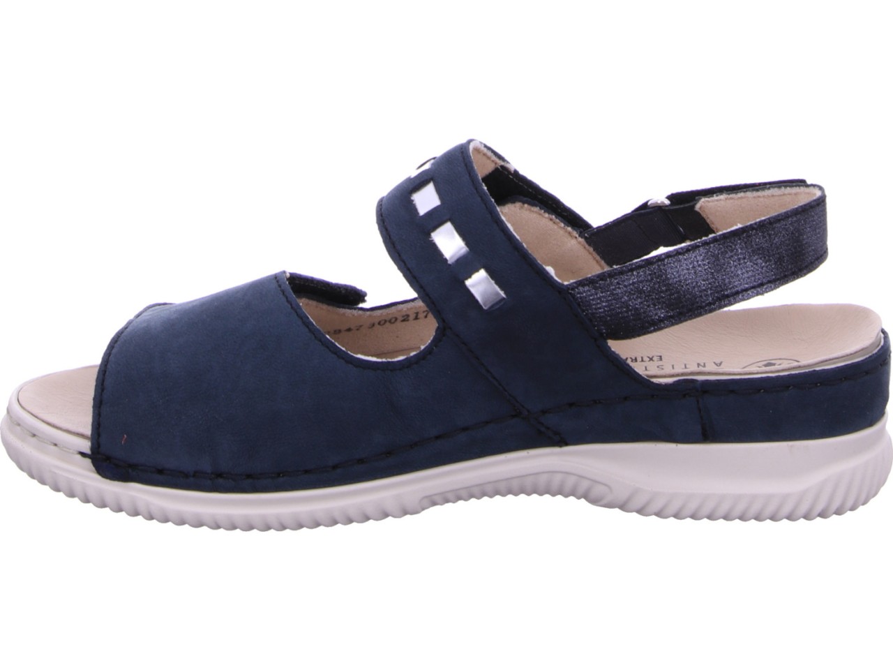 RIEKER Komfort Sandalen blau
