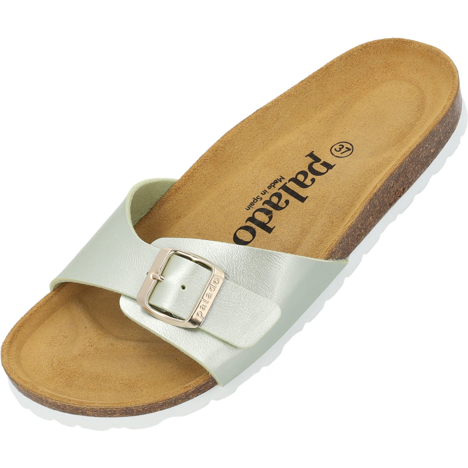 Palado Malta Metallic, Pantoletten, Damen, pistazie metallic