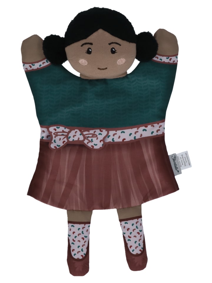 Sterntaler Handpuppe Bea Print in dunkeltürkis günstig kaufen onesize