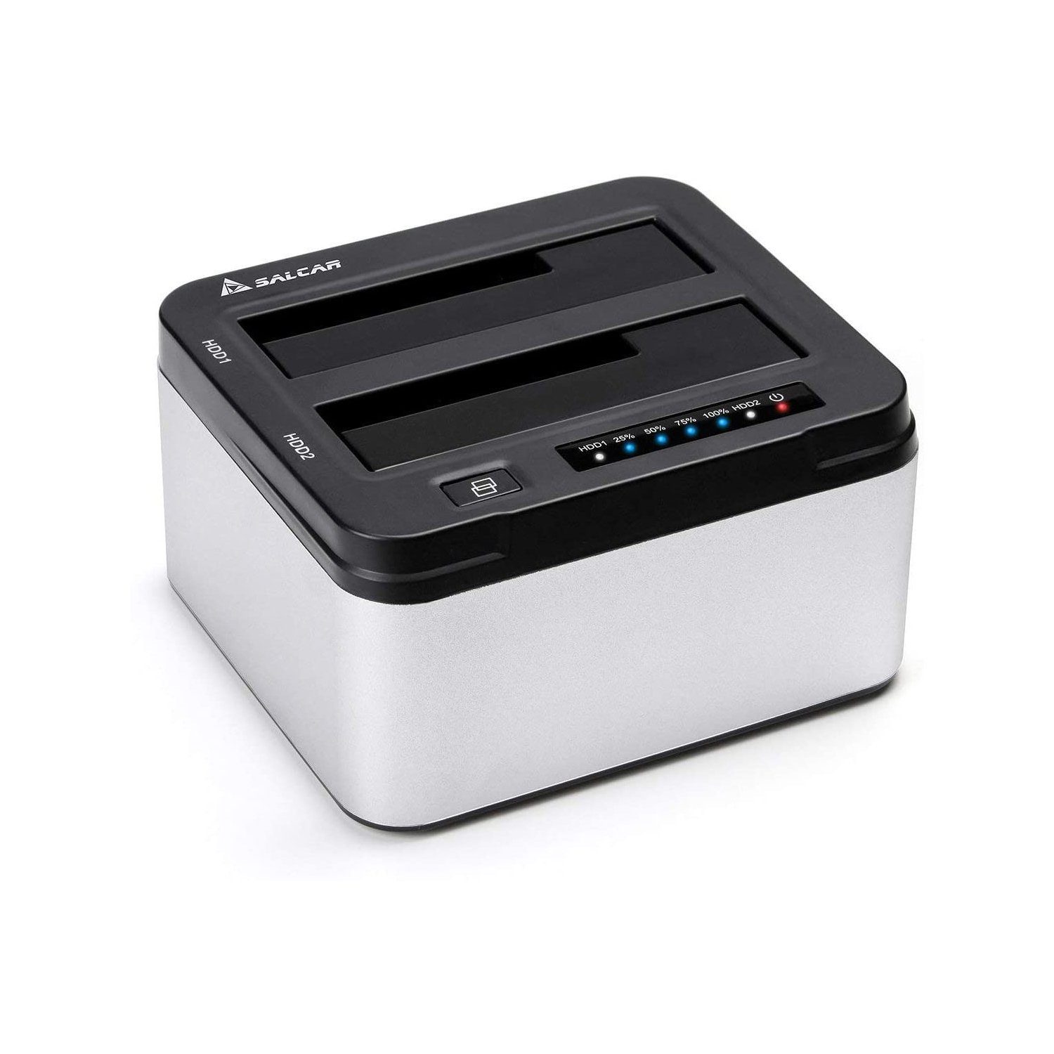 Salcar Festplatten-Dockingstation USB 3.0 Offline Klon Dockingstation