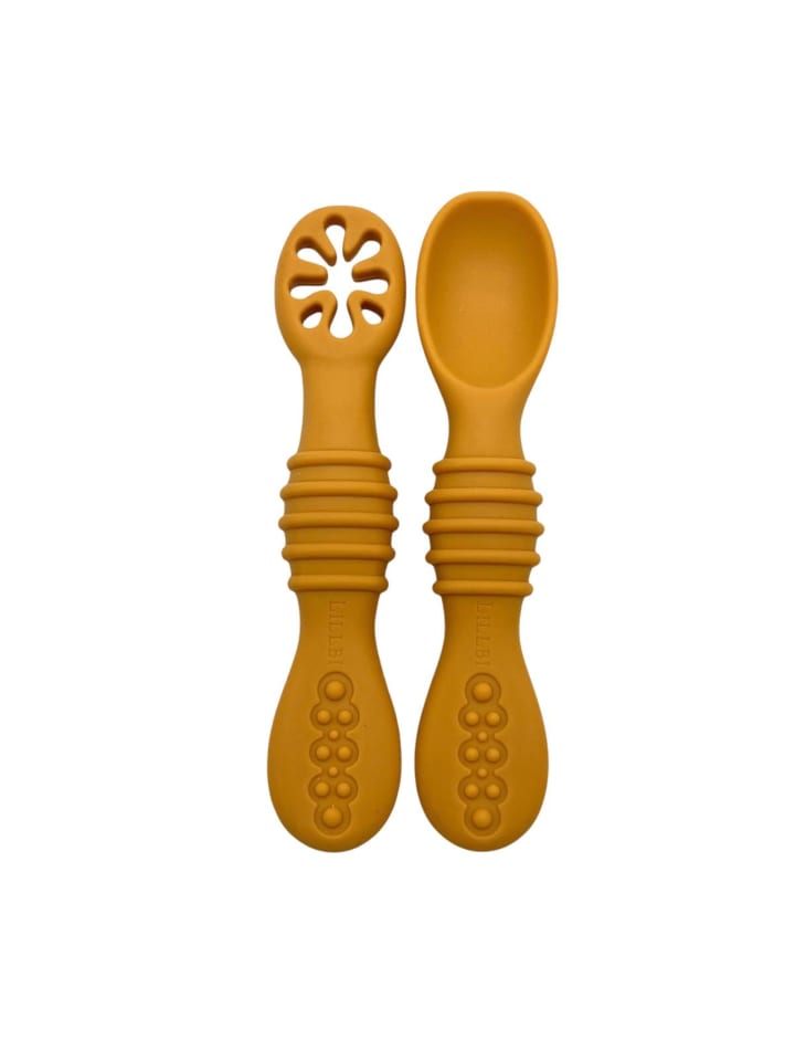 LILLBI Lernlöffel-Set in Mustard günstig kaufen onesize