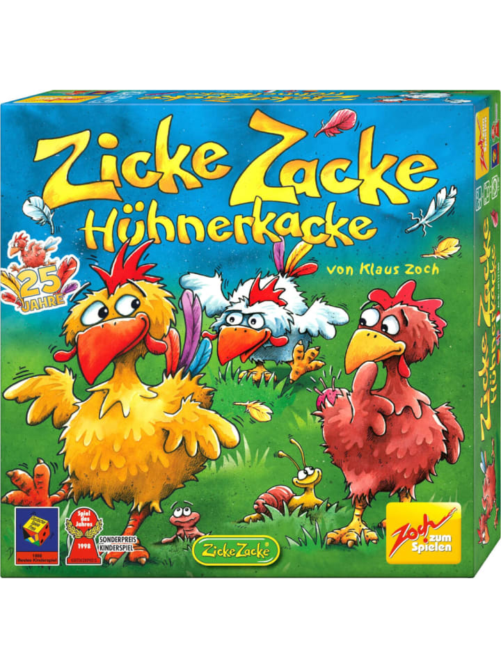 Simba Brettspiel Zoch Zicke Zacke Hühnerkacke, ab 4 Jahre günstig kaufen onesize
