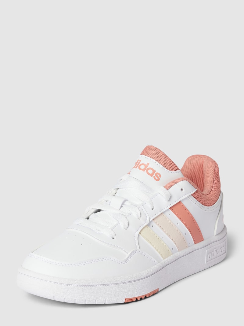Sneaker mit Label-Print in rostrot