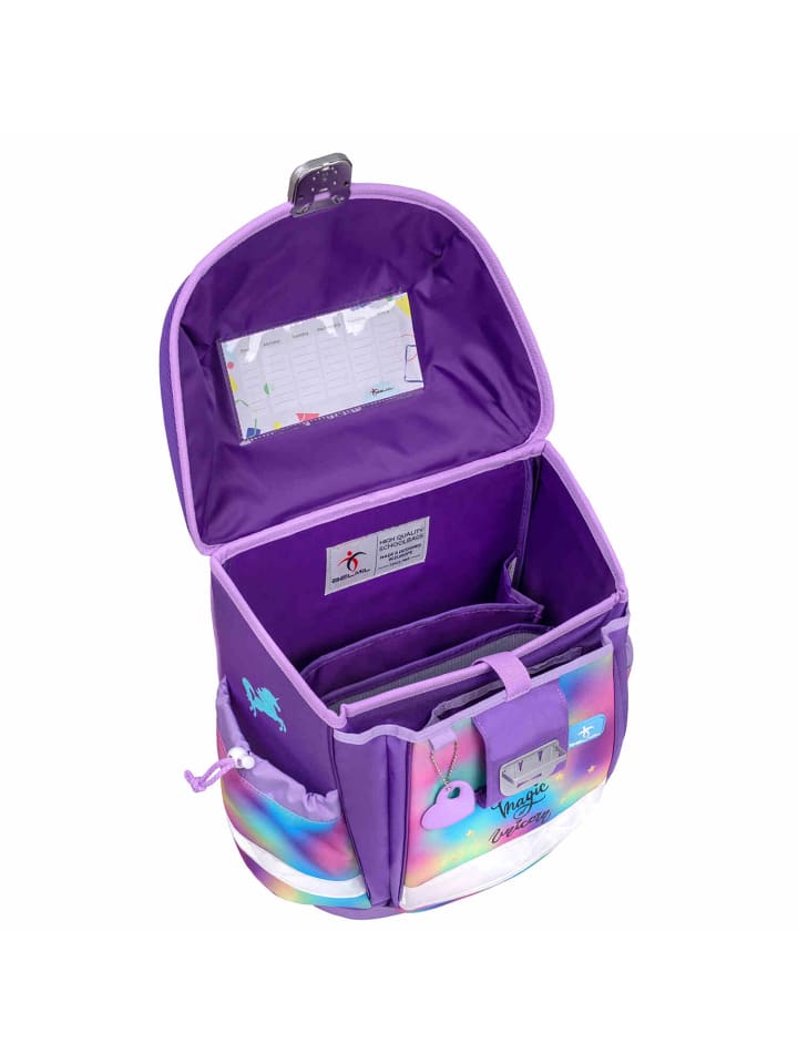 Belmil Classy Rainbow Color Schulranzen Set 4 tlg günstig kaufen onesize