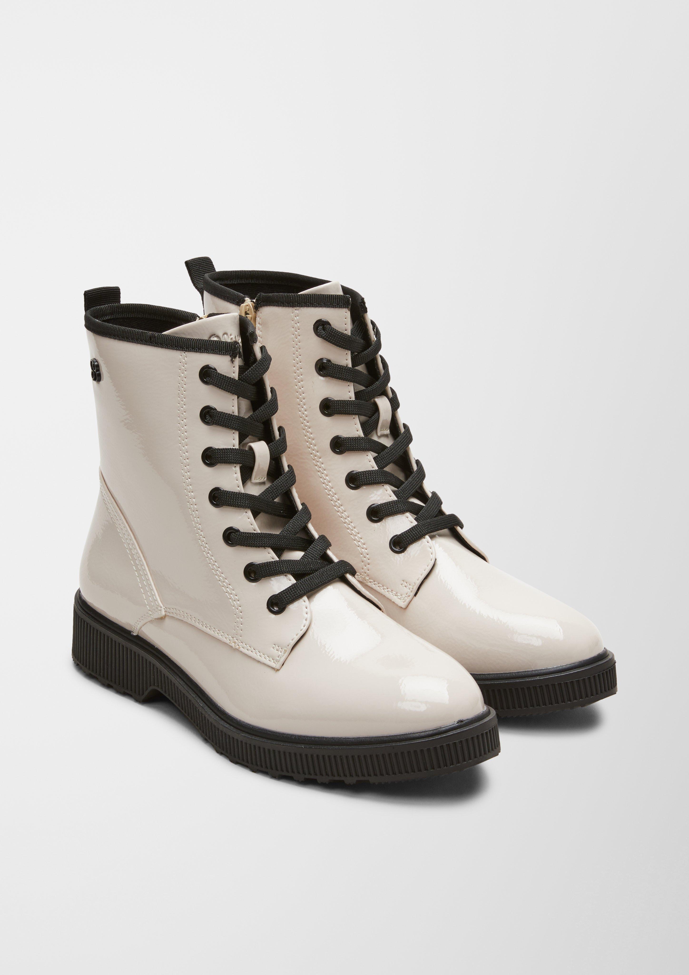 Boots in Lackleder-Optik  6006582-466