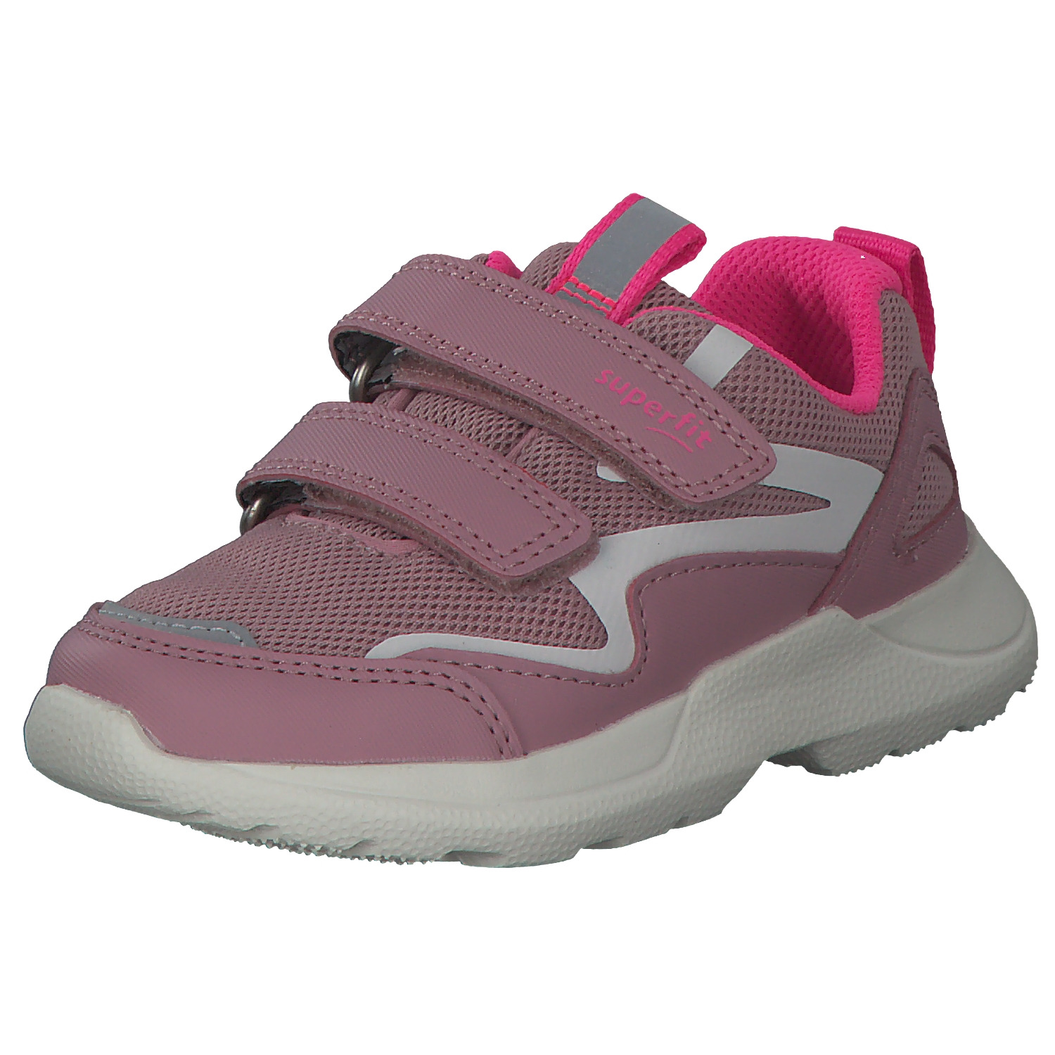 Superfit RUSH 06206, Sneakers Low, Kinder, Rosa