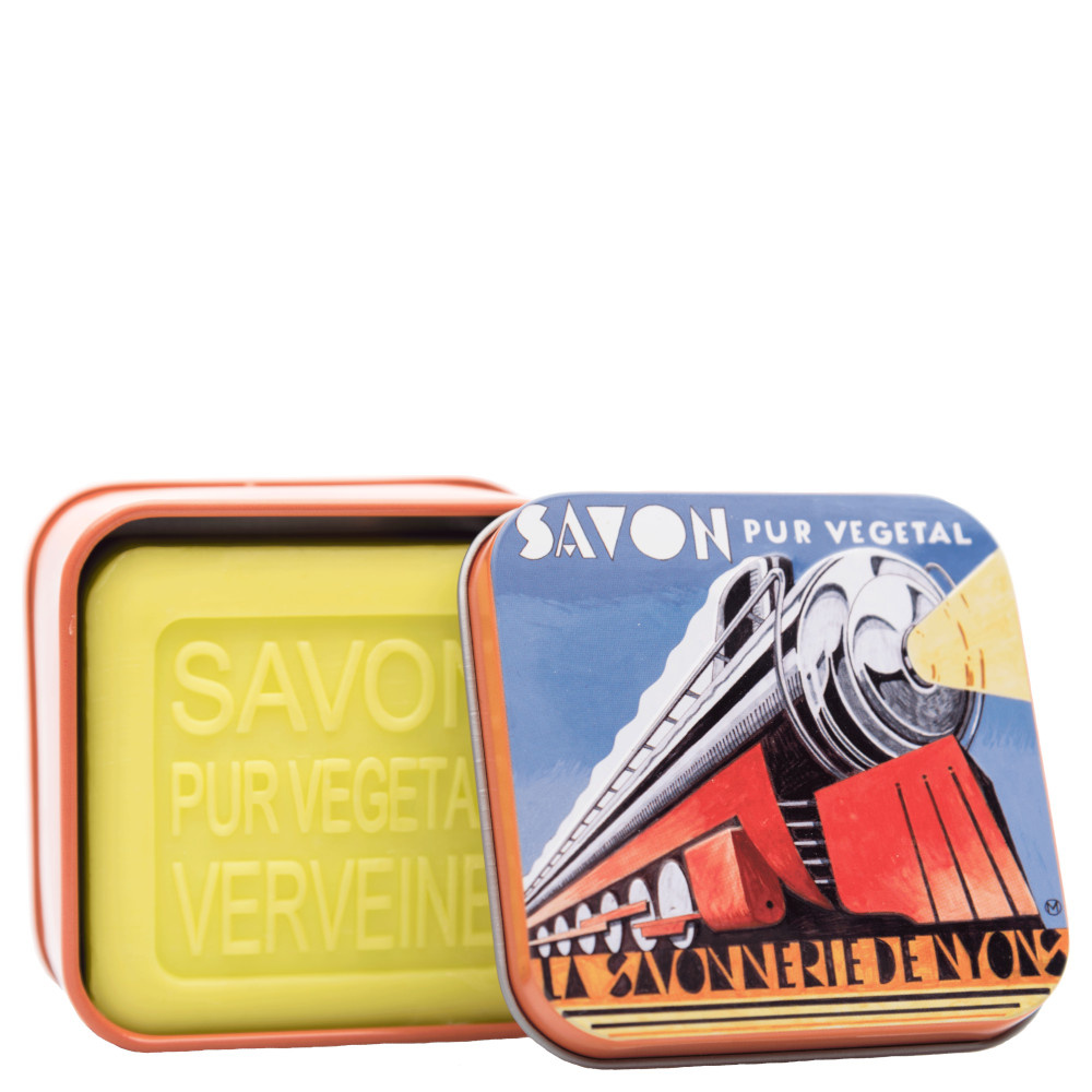 La savonnerie de nyons Savon 100g Verveine et Boîte Métal Orient Express Savon