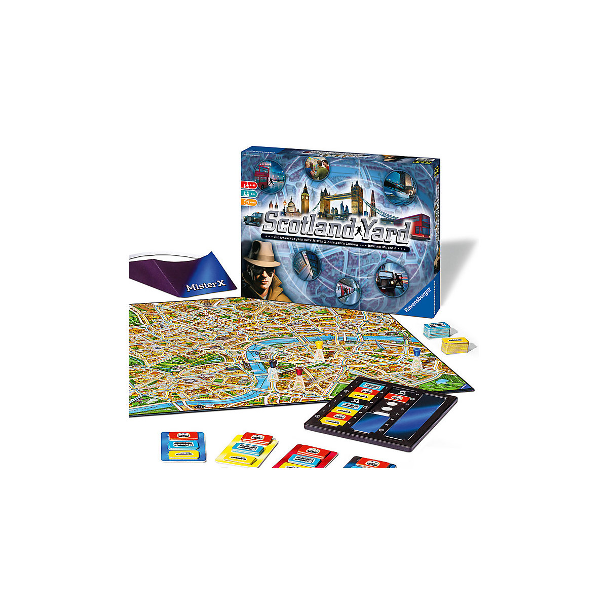 SPIEL DES JAHRES 1983 - Scotland Yard Neuauflage