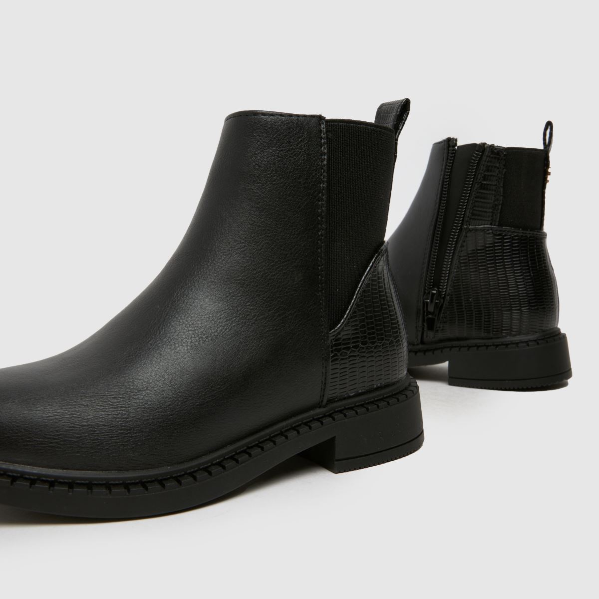 Schuh fekete Calmer chelsea lányka junior csizma