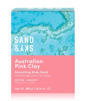 Sand & Sky Australian Pink Clay Smoothing Body Sand Körperpeeling 180 g