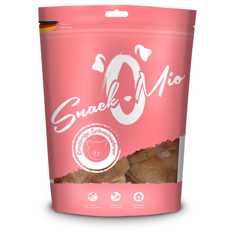 SnackOMio Knusprige Schweineohren