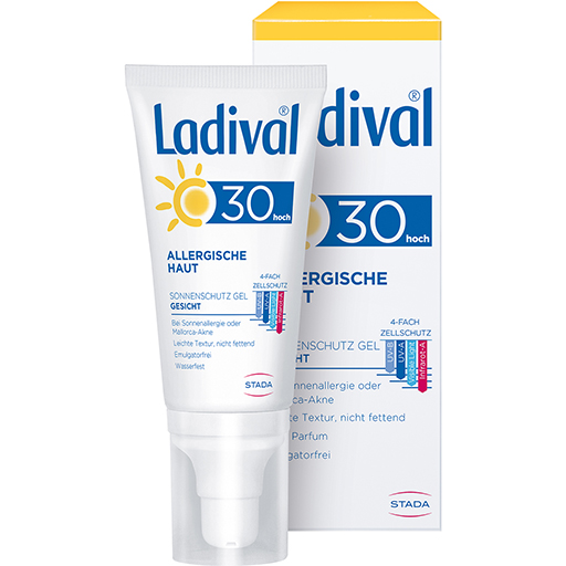 LADIVAL allergische Haut Gel LSF 30  50 ml  Gel