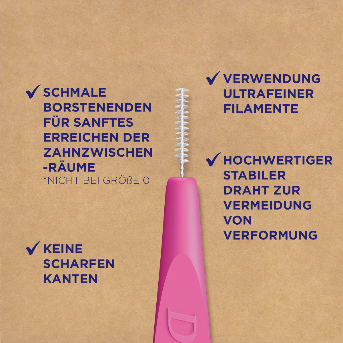 Interdentalbürsten GreenClean 0,4 mm ISO 0, 6 St
