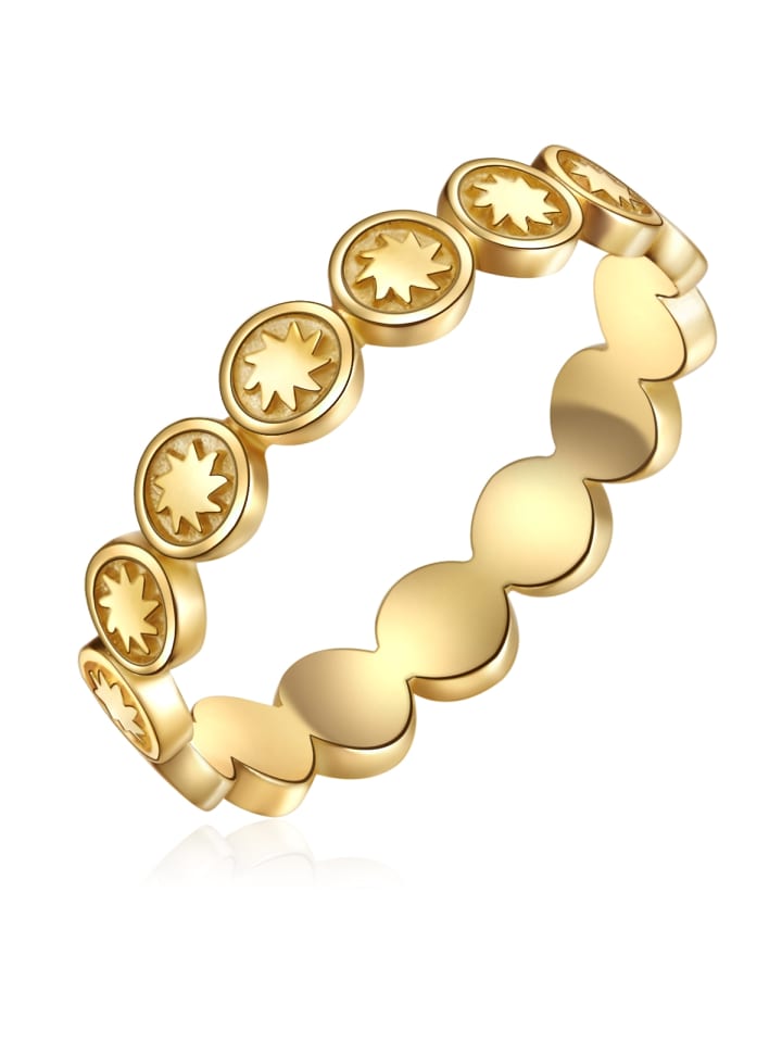 Glanzstücke München Ring Sterling Silber gelbgold in gelbgold günstig kaufen