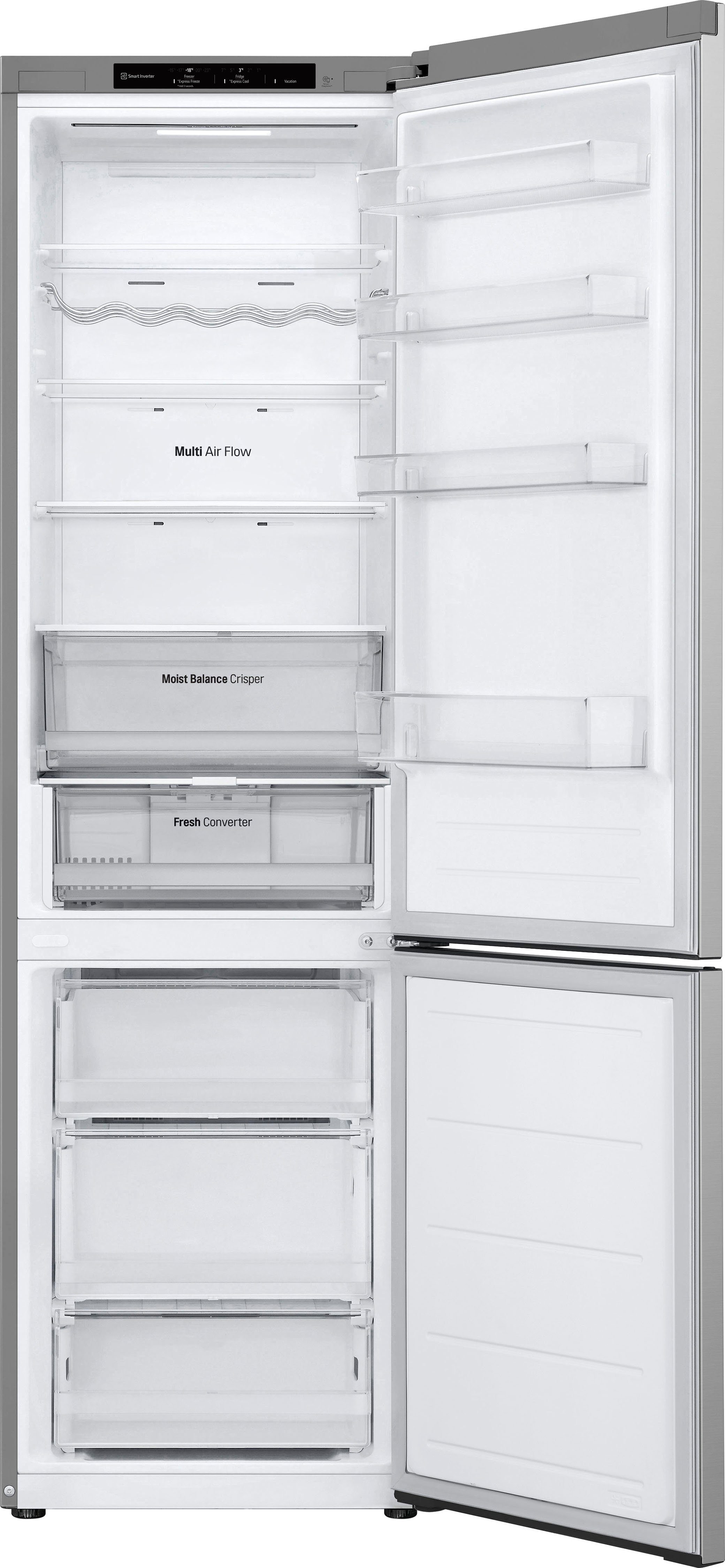 LG Kühl-/Gefrierkombination Serie 3 GBV3200CPY, 203 cm hoch, 59,5 cm breit