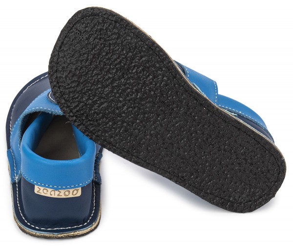 ZeaZoo ~ Hausschuh Kiwi ~ blau