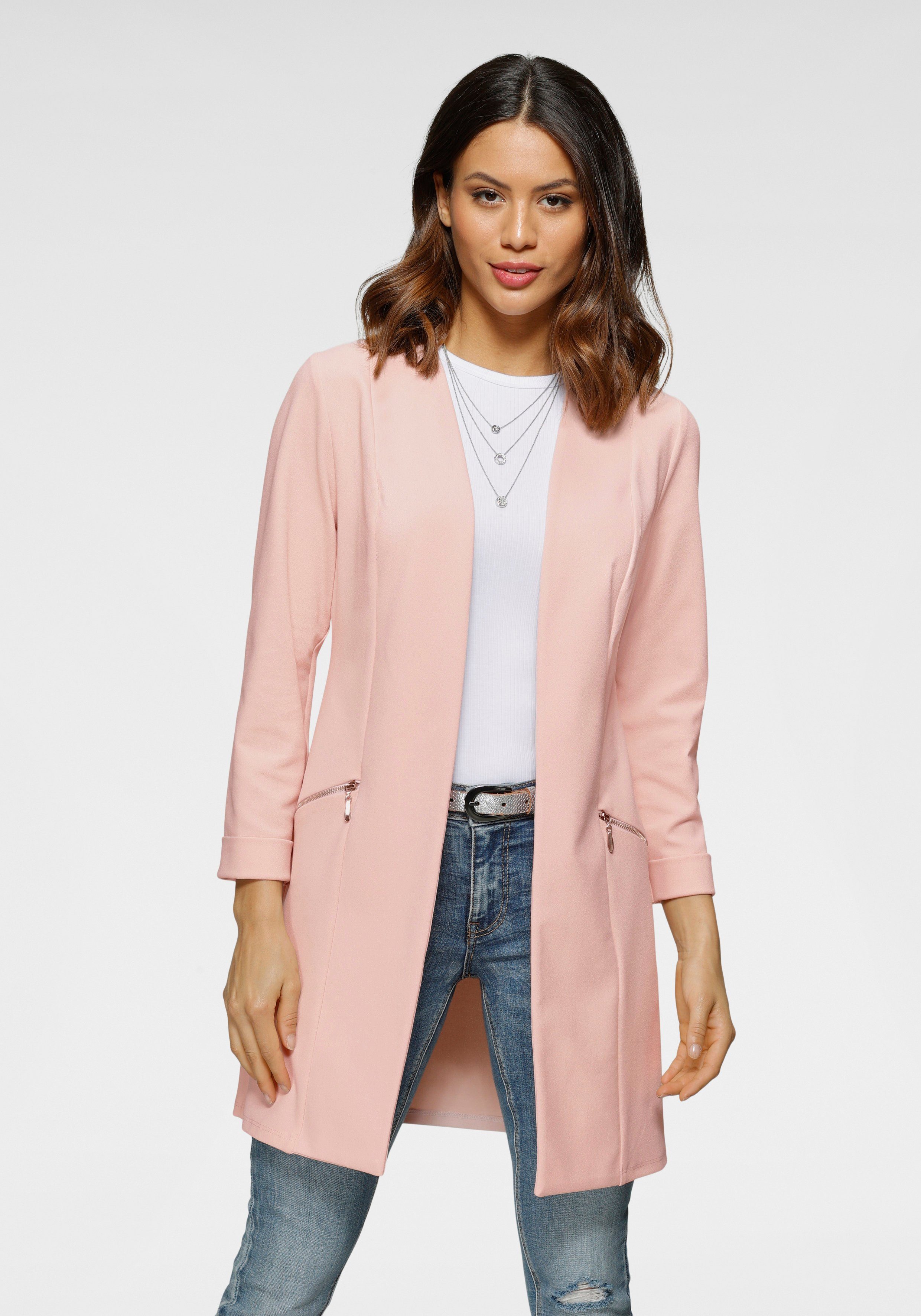 Laura Scott Longblazer mit Reißverschlüssen - NEUE KOLLEKTION