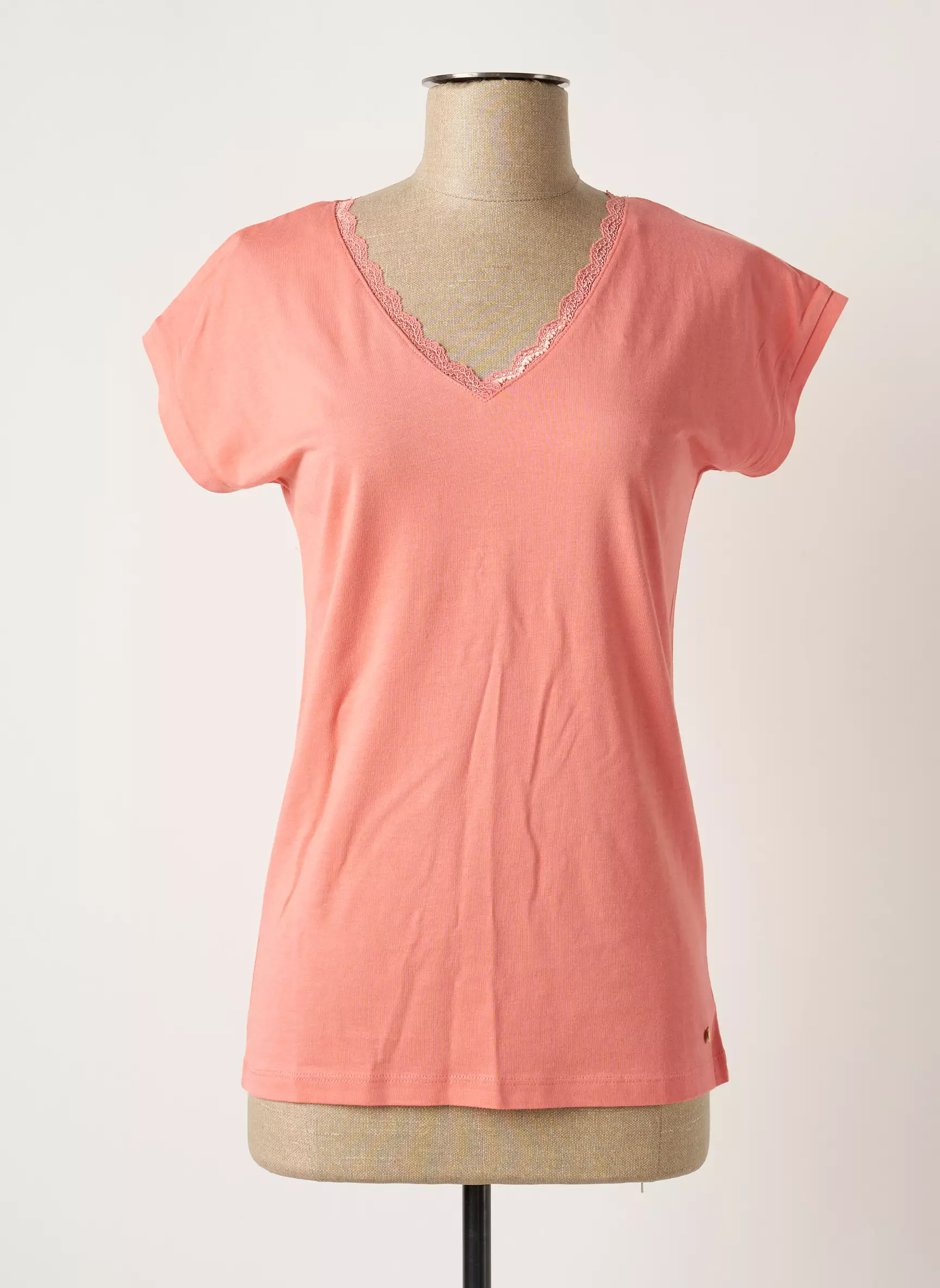 C Est Beau La Vie Tshirts Femme couleur rose