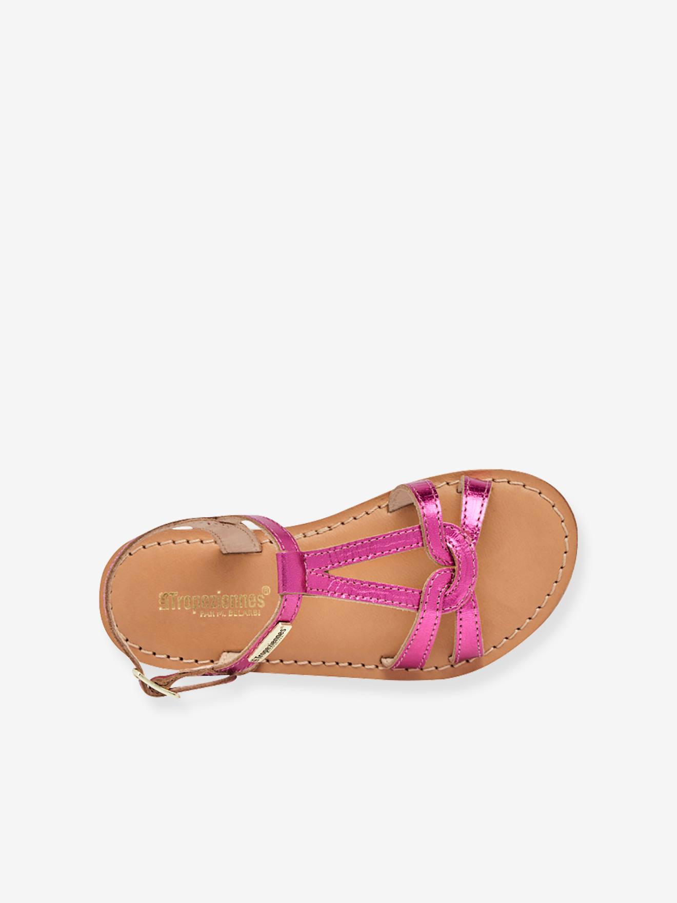 Les Tropeziennes Mädchen Sandalen Backle LES TROPEZIENNES PAR M. BELARBI mit Recycling-Elastomer - fuchsia