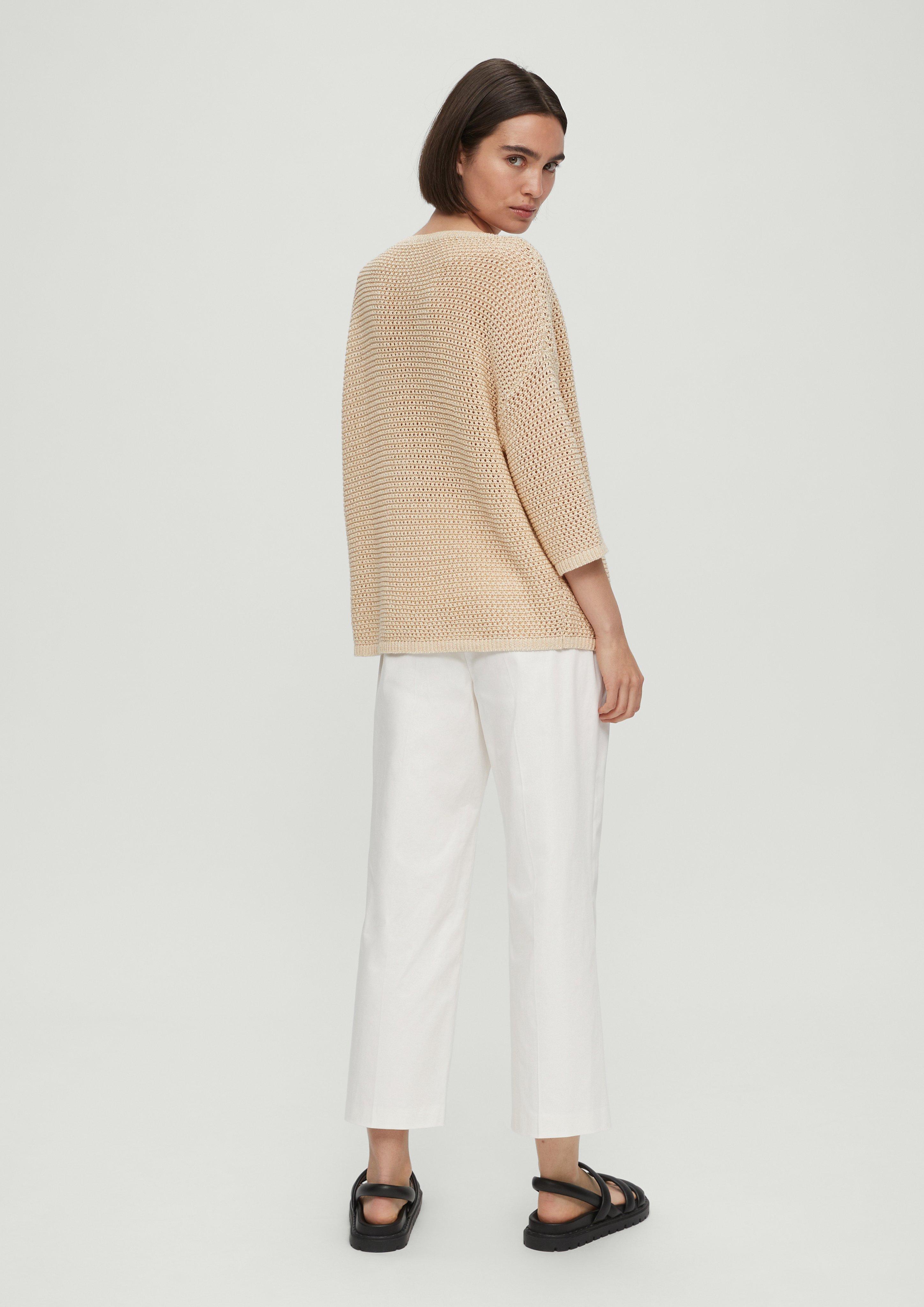 Strickpullover aus Häkelgarn  2126634-1027