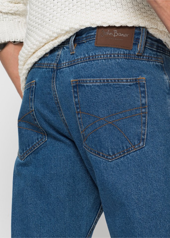 Classic Fit Thermojeans, Straight