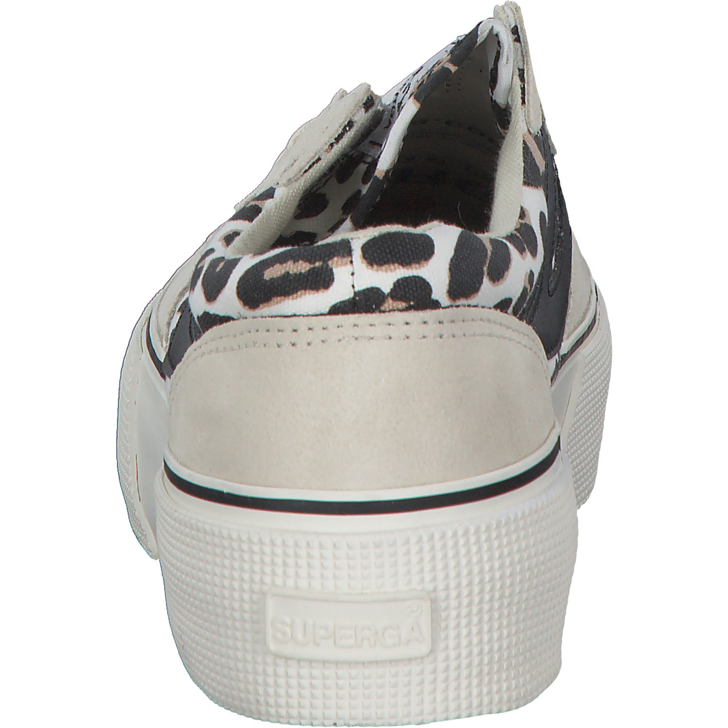 Superga 2750 AGG S4121SW, Schnürschuhe, Damen, white avorio lt. beige