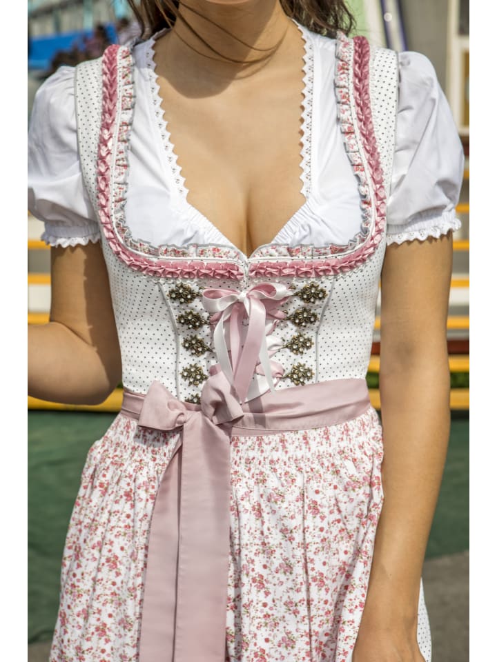 Stockerpoint Stockerpoint Dirndlbluse Tania in weiss günstig kaufen