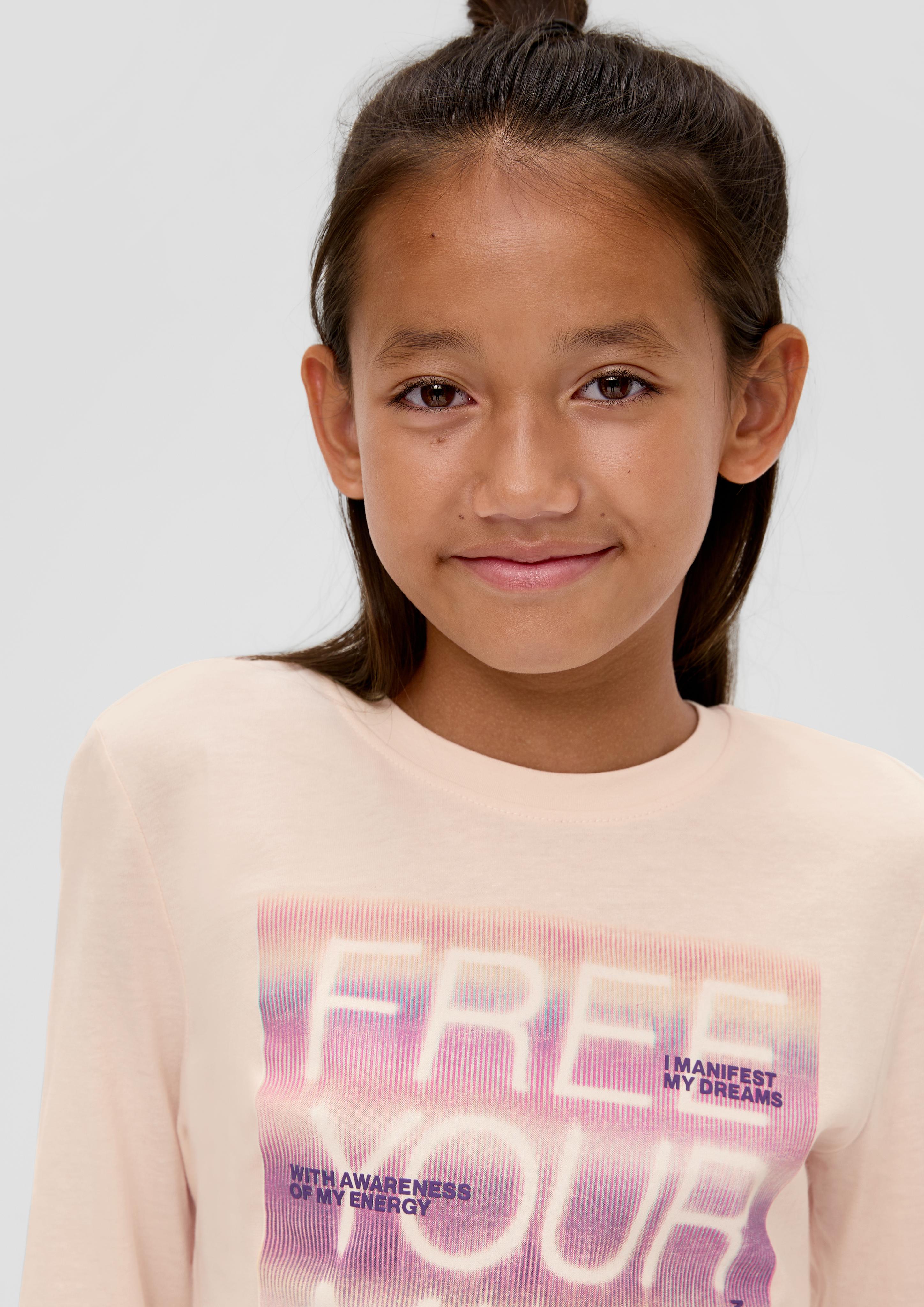 Longsleeve mit Frontprint  2133786-0805