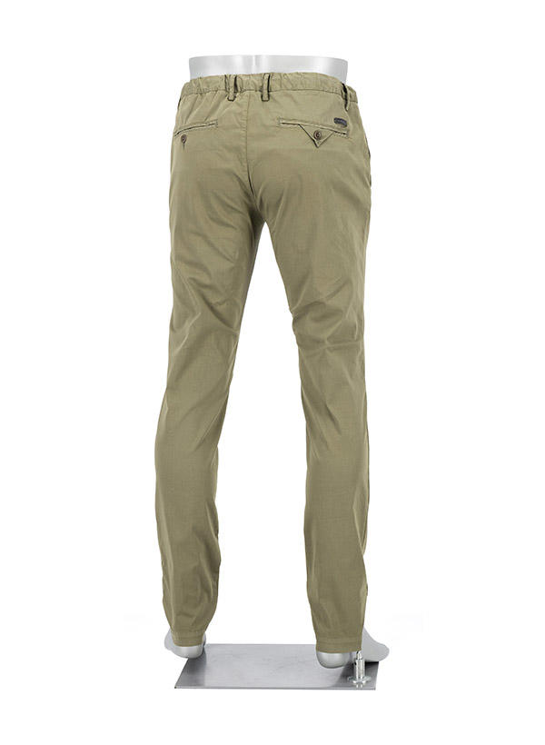 Alberto Golf, Golfhose Jump light, Slim Fit, Baumwolle, militärgrün
