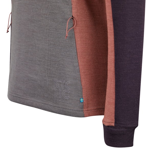 Stoic - Women's Merino260 StadjanSt. 3/4 Zip w. Hood - Merinohoodie