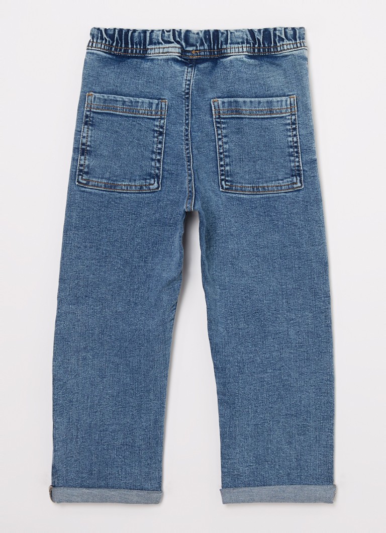 Benetton straight leg jeans with side pockets