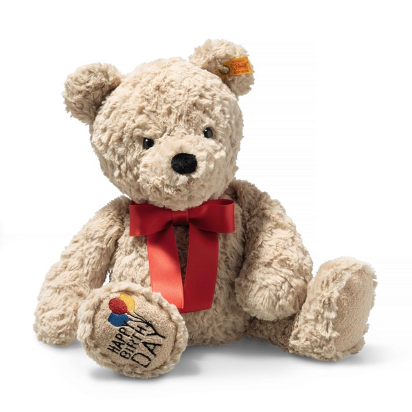 Jimmy Teddybär – Happy Birthday, 35 cm, beige