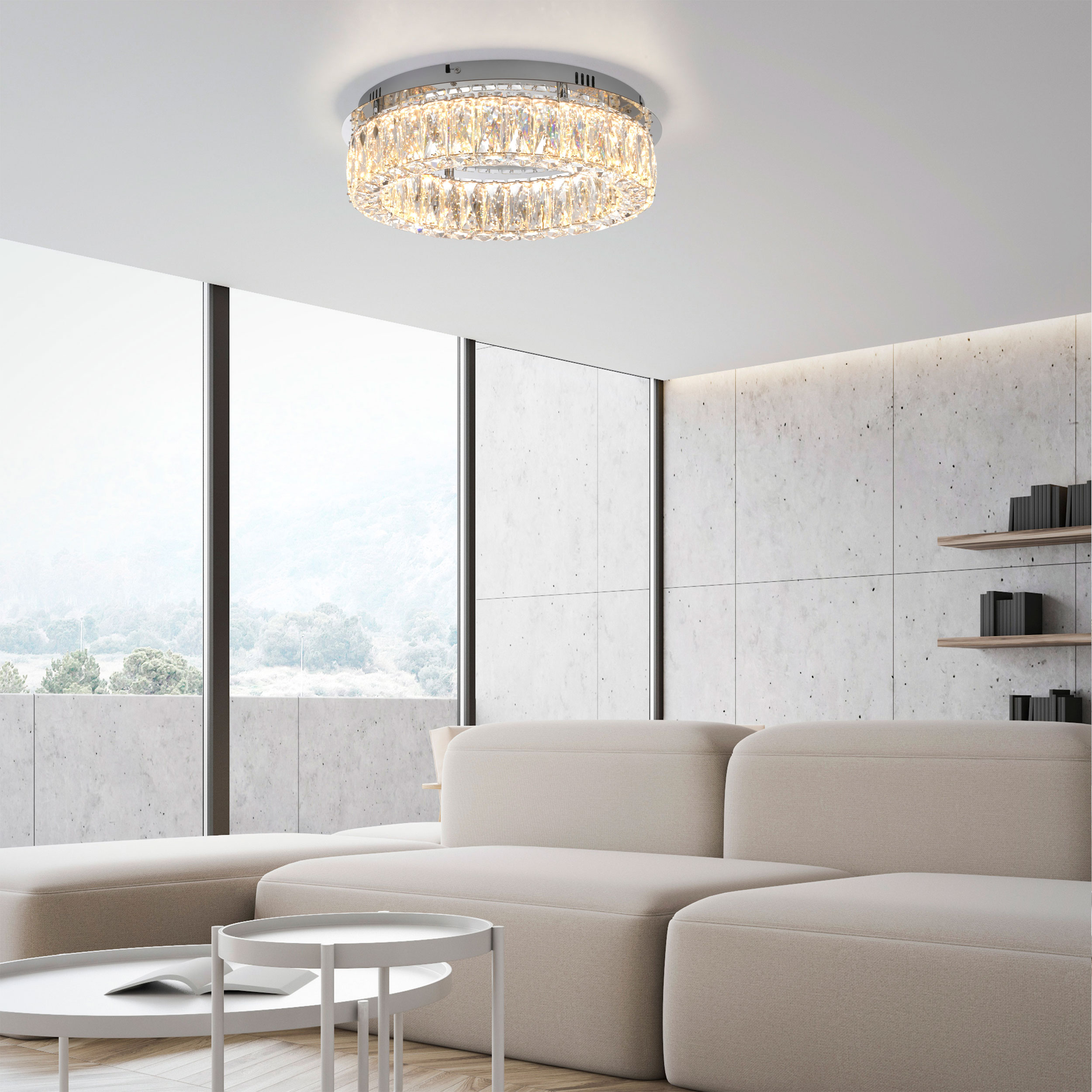 JUST LIGHT.LED-Deckenleuchte 1flg