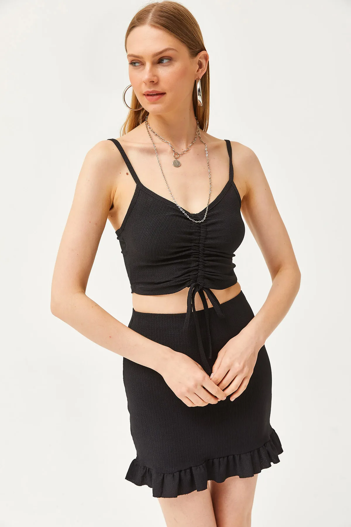 Olalook  Zweiteiler - Schwarz - Regular Fit